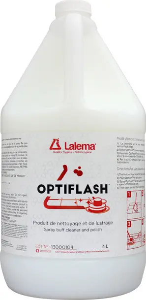 OPTIFLASH Produit de nettoyage et de lustrage