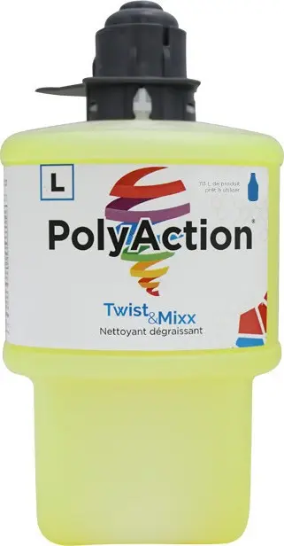 POLYACTION Nettoyant dégraisseur tout usage Twist & Mixx