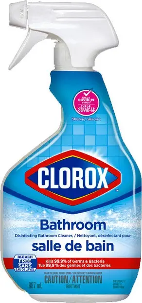 Clorox JO228 CLOROX Nettoyant désinfectant pour salle de bain
