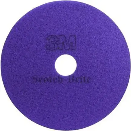 DIAMOND PLUS SCOTCH-BRITE Tampon violet pour planchers en pierres