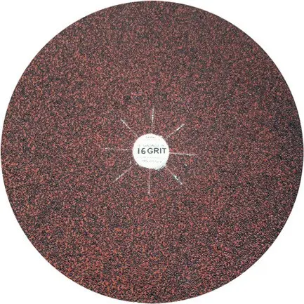 Disque de Papier Sablé pour Polisseuse 18"
