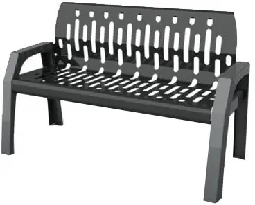Bancs de parcs 48" pour aire commune 2040 Frost