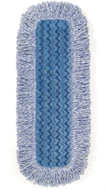 Hygen Q416 Tampon microfibre avec frange 18" hautement absorbant