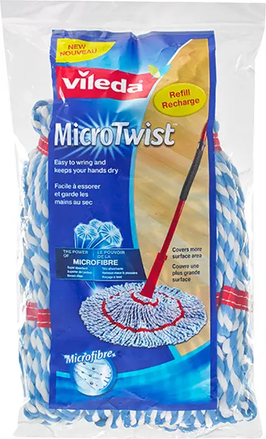 Rechange pour vadrouille en microfibre MicroTwist