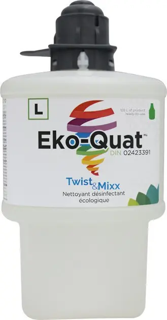 EKO-QUAT Nettoyant désinfectant écologique Twist & Mixx