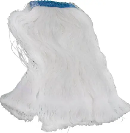 Tête de vadrouille à cirer bouclée et bande étroite