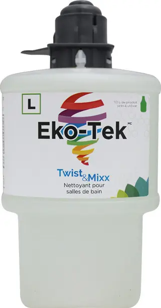 EKO-TEK Nettoyant pour salles de bain Twist & Mixx