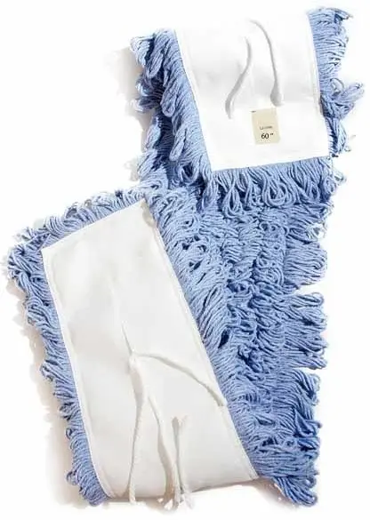 Vadrouille à sec bouclée Hi-Dur, bleu