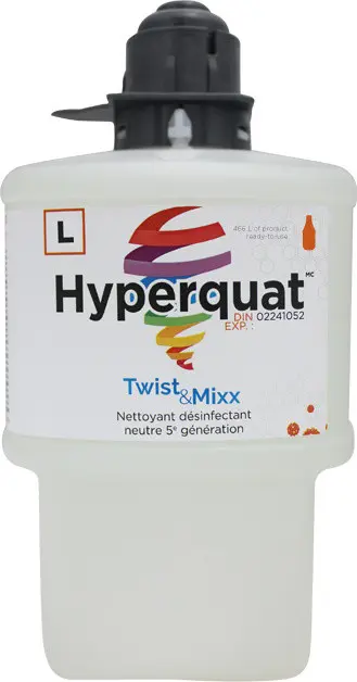 HYPERQUAT Nettoyant désinfectant neutre 5e génération