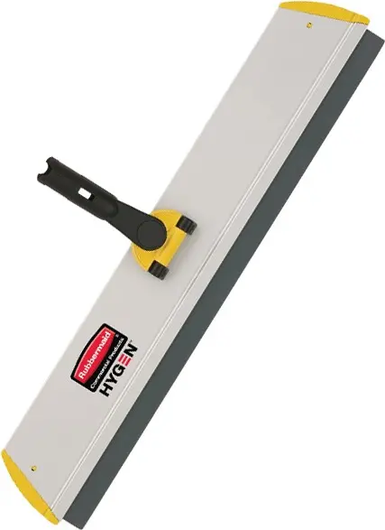 Q570 Porte tampon 24" avec racloir à plancher Hygen Quick Connect