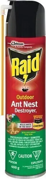 RAID Insecticide contre fourmis, coquerelles et perce-oreilles