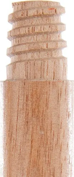 Manche fileté en bois laqué 60", 15/16' dia.