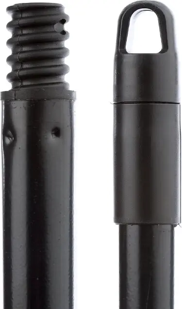 Manche fileté en métal pour balai droit magnétique 48"