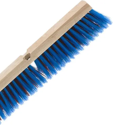 Balai-brosse à fibres synthétiques combinées