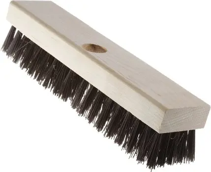 Brosse à récurer 11" en polypropylène rigide