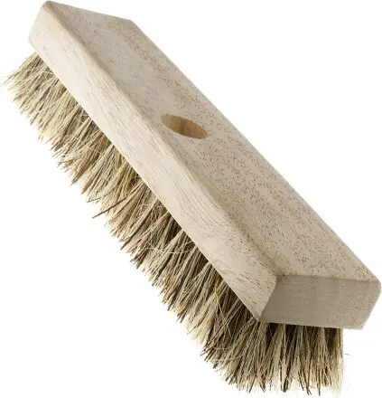 Brosse à récurer 11" en fibres Union naturelle
