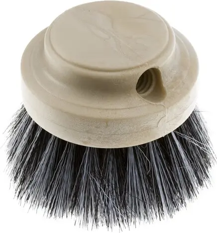 Brosse ronde en crin synthétique 5"