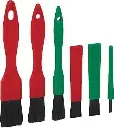 Ensemble de 7 brosses fines pour véhicules