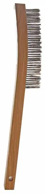 Brosse industrielle à fils en acier inoxidable