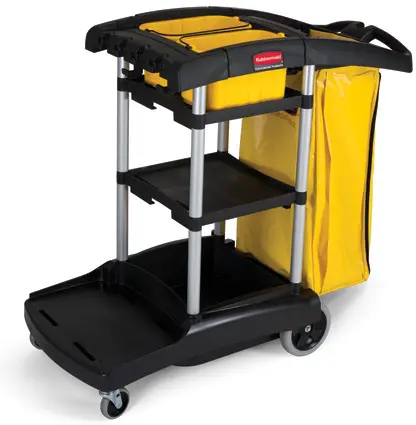 Chariot de concierge 9T72 de Rubbermaid Commercial