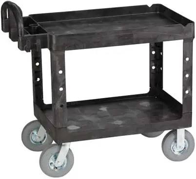 Chariot utilitaire à 2 tablettes 26" x 45" Rubbermaid 4520-10