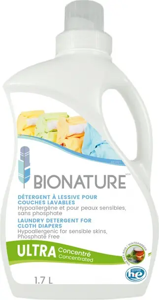 BIONATURE Détergent à lessive pour couches lavables