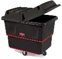 Chariot de buanderie cubique robuste 8 pieds cubes Rubbermaid 4708