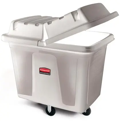 Chariot de buanderie cubique 12 pieds cubes Rubbermaid 4612