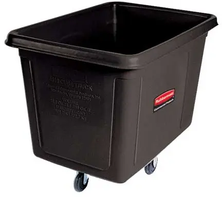 Chariot de buanderie cubique 20 pieds cubes Rubbermaid 4619