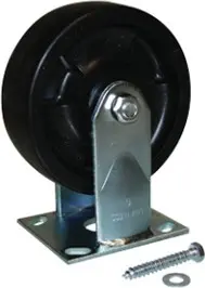 Kit de roulettes fixes et pivotantes 6" Rubbermaid 4406L6