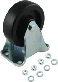 Roulettes rigides 4" Rubbermaid 4708L4