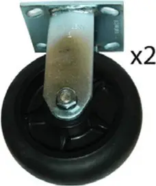 Roulettes rigides Rubbermaid 7931L3