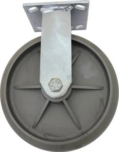 Roue fixe de 8" avec frein pour modèle #6192