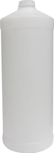 Bouteille en plastique non graduée