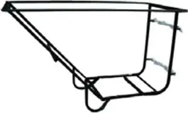 Ensemble de châssis pour chariot basculant - noir 1025L5BLA