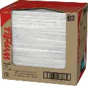 Wypall X60 Chiffons de nettoyage plié en quatre blancs