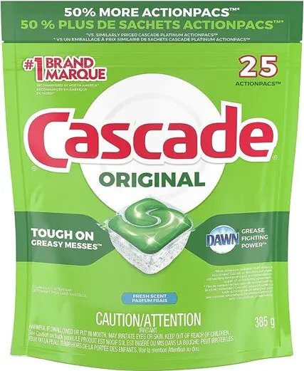 CASCADE ORIGINAL Détergent à lave-vaisselle en sachets