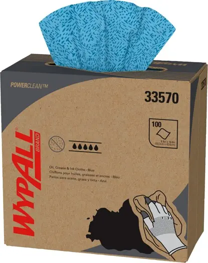 Wypall Essuie-tout pour l'huile, la graisse et l'encre