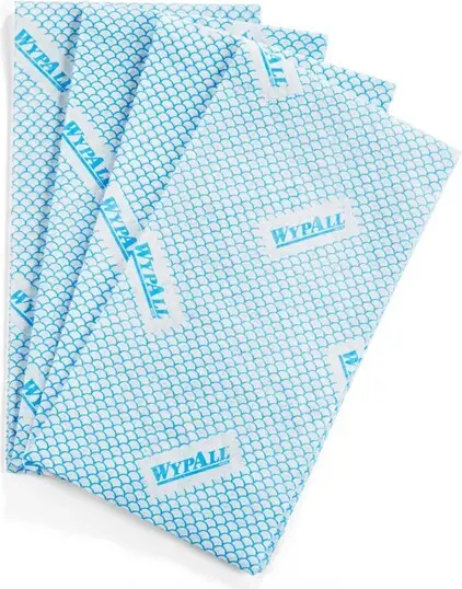 Wypall Critical Clean Chiffons de restauration pliés en quatre