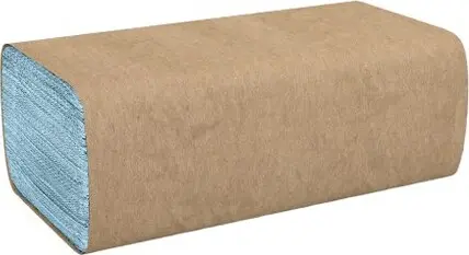 W120 Tuff Job Chiffons pour pare-brise, pli-simple bleu