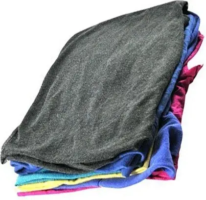 Guenilles en T-shirt recyclées de couleurs variées