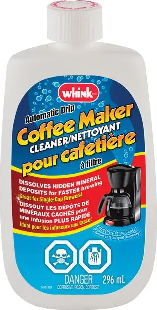 WHINK Nettoyant pour cafetière à filtre
