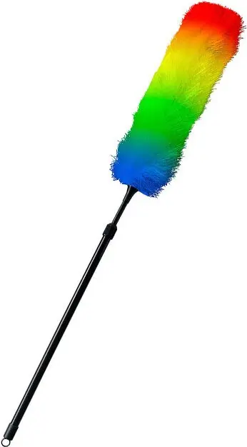 RAINBOW POLY DUSTER Plumeau en polyéthylène extensible de 80'