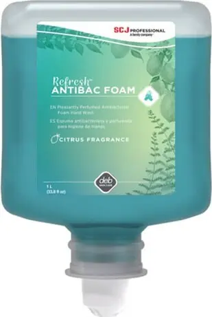 REFRESH ANTIBAC Savon à mains antibactérien en mousse