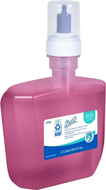SCOTT PRO Nettoyant en mousse pour la peau avec hydratants, 1,2L
