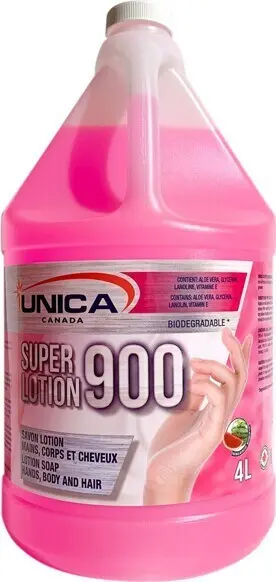 UNICA Savon à mains antibactérien en lotion mousse Super Lotion 900