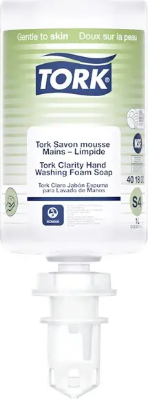 TORK CLARITY Savon à mains en mousse biodégradable