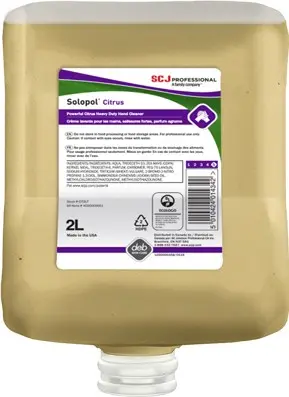 Nettoyant à mains contre les salissures tenaces Solopol Citrus