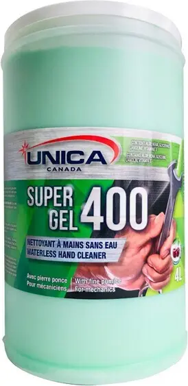 Savon à mains antibactérien Super Gel 400