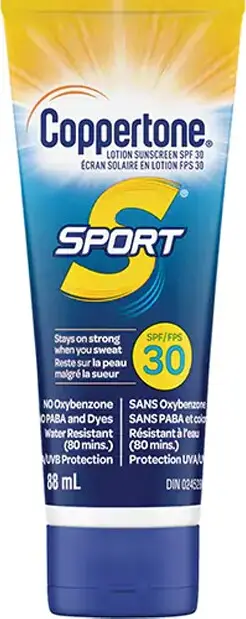 Crème solaire Copperton Sport FPS 30